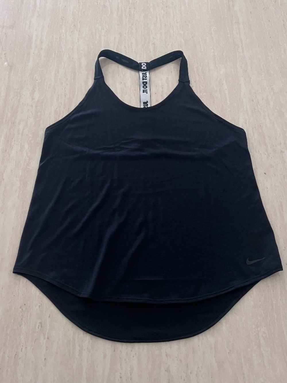 NWOT Nike Dri-Fit Black Work Out Tank Top Size MEDIUM